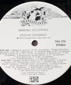 Stefan Grossman - Memphis Jellyroll (Guitar Instrumentals) (LP, Album) (Very Good (VG)) - Image 4