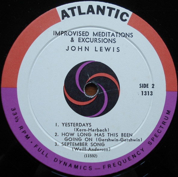 John Lewis (2) - Improvised Meditations & Excursions (LP, Album, Mono) (Very Good (VG)) - Image 4