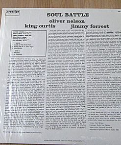Alternative view of Oliver Nelson, King Curtis, Jimmy Forrest - Soul Battle (LP, Album, RE) (Near Mint (NM or M-))