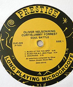 Oliver Nelson, King Curtis, Jimmy Forrest - Soul Battle (LP, Album, RE) (Near Mint (NM or M-)) - Image 3