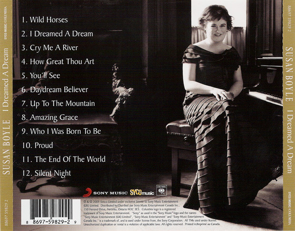 Susan Boyle - I Dreamed A Dream (CD, Album) (Near Mint (NM or M-)) - Image 2