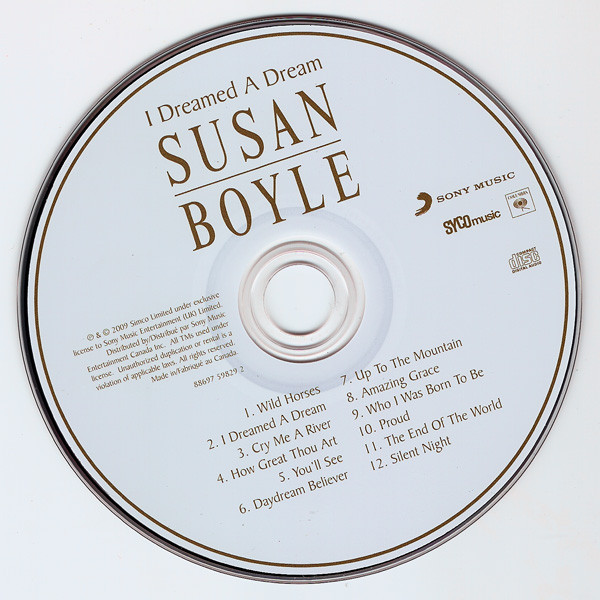 Susan Boyle - I Dreamed A Dream (CD, Album) (Near Mint (NM or M-)) - Image 3
