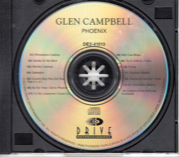 Glen Campbell - Phoenix (CD, Album, Comp) (Near Mint (NM or M-)) - Image 3