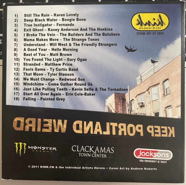 Various - Keep Portland Weird - KINK Locals Only: Vol. 4 (CD, Comp, Promo) (Mint (M)) - Image 2
