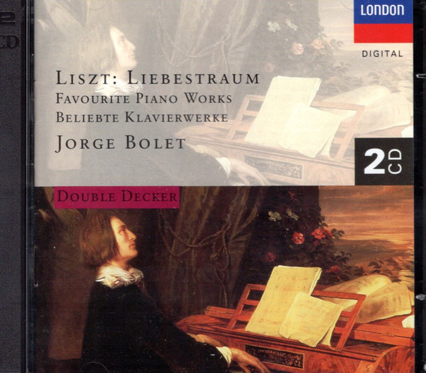 Franz Liszt - Jorge Bolet - Liebestraum / Favorite Piano Works = Beliebte Klavierwerke (2xCD, Comp, RE, RM) (Near Mint (NM or M-))