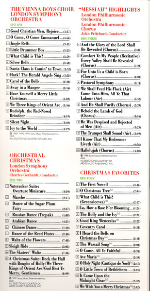 London Symphony Orchestra Conducted By Charles Gerhardt - Orchestral Christmas (CD) (Near Mint (NM or M-)) - Image 2