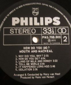 Mouth & MacNeal - How Do You Do? (LP, Album) (Mint (M)) - Image 4