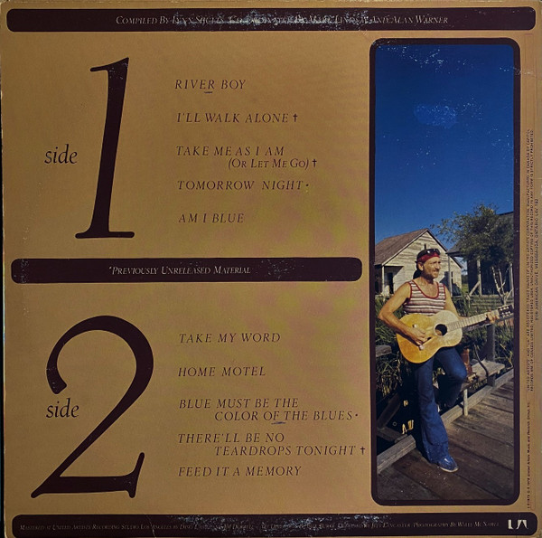 Willie Nelson - There'll Be No Teardrops Tonight (LP, Comp) (Mint (M)) - Image 2