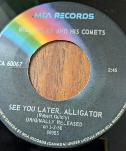 Alternative view of Bill Haley And His Comets - Shake, Rattle And Roll / See You Later, Alligator (7", Single, RE) (Very Good Plus (VG+))