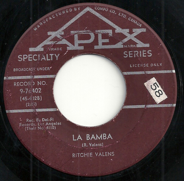 Ritchie Valens - Donna / La Bamba (7", Single) (Very Good Plus (VG+)) - Image 4