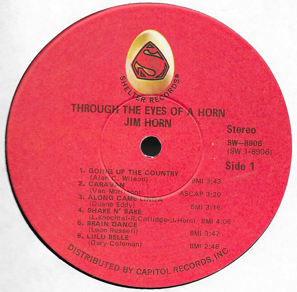 Jim Horn - Through The Eyes Of A Horn (LP, Album) (Very Good Plus (VG+)) - Image 2