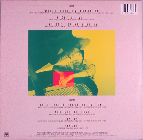 Makoto Ozone - Now You Know (LP, Album) (Near Mint (NM or M-)) - Image 2