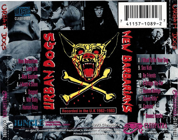 Urban Dogs - Urban Dogs (CD, Album, RE) (Mint (M)) - Image 2
