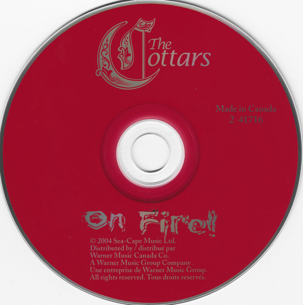 The Cottars - On Fire! (CD, Album) (Mint (M)) - Image 2