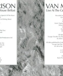 Van Morrison - Live At The Grand Opera House Belfast (CD, Album, RE, RM) (Near Mint (NM or M-)) - Image 5