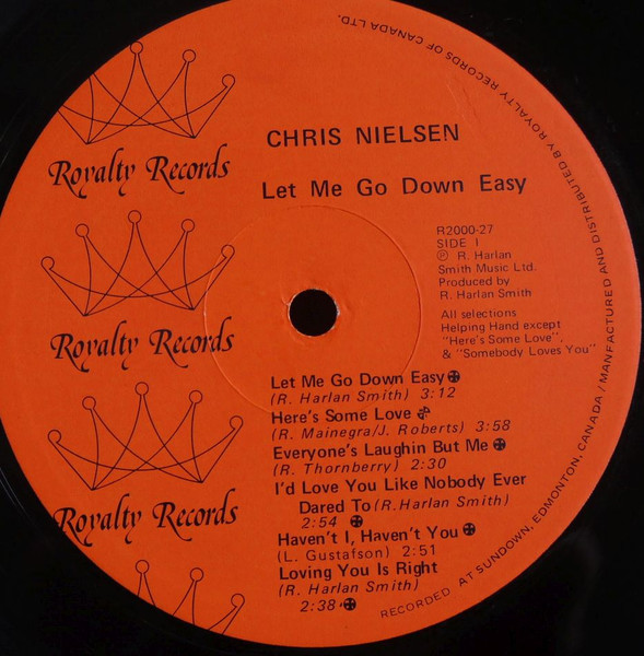 Chris Nielsen (2) - Let Me Go Down Easy (LP, Album) (Mint (M)) - Image 3