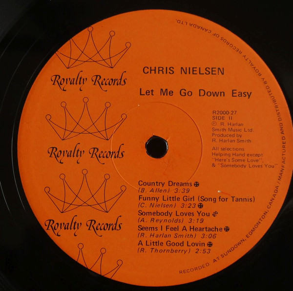Chris Nielsen (2) - Let Me Go Down Easy (LP, Album) (Mint (M)) - Image 4