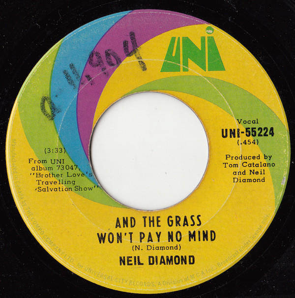 Neil Diamond - Soolaimón (African Trilogy II) (7", Single) (Very Good Plus (VG+)) - Image 2