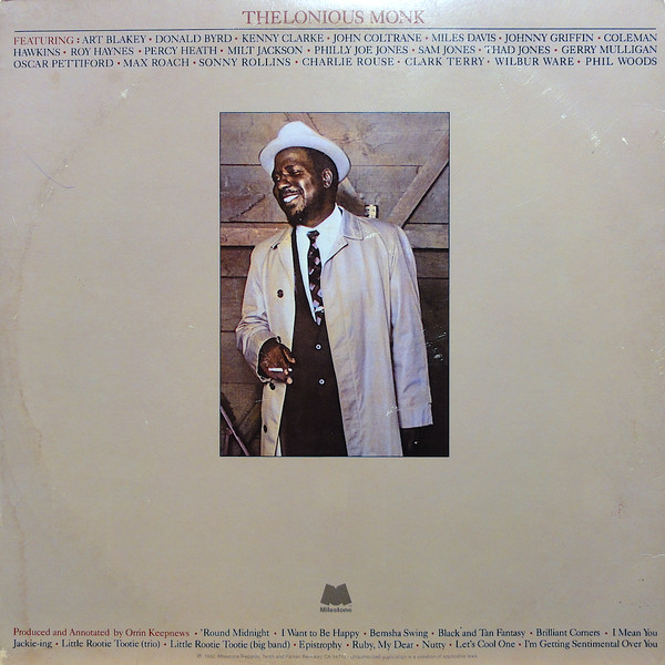 Thelonious Monk - The Thelonious Monk Memorial Album (2xLP, Comp, Mono, Gat) (Very Good Plus (VG+)) - Image 2
