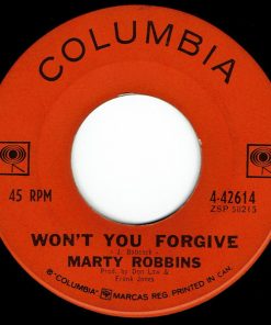 Alternative view of Marty Robbins - Ruby Ann / Won't You Forgive (7", Single) (Near Mint (NM or M-))