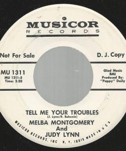 Alternative view of Melba Montgomery And Judy Lynn - Our Little Man  (7", Single, Promo) (Very Good Plus (VG+))