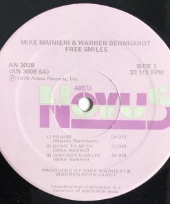 Mike Mainieri & Warren Bernhardt - Free Smiles (Live At Montreux 1978) (LP, Album) (Near Mint (NM or M-)) - Image 3