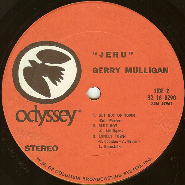 Gerry Mulligan - Jeru (LP, Album, RE) (Near Mint (NM or M-)) - Image 4