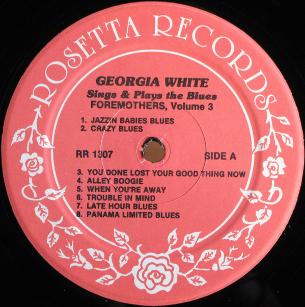 Georgia White - Georgia White Sings & Plays The Blues (LP, Comp) (Very Good Plus (VG+)) - Image 5