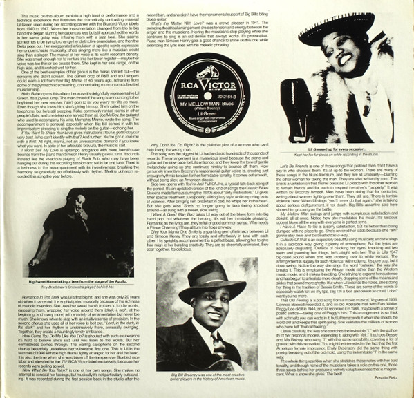 Lil Green - Chicago 1940-1947 (LP, Comp) (Very Good Plus (VG+)) - Image 3