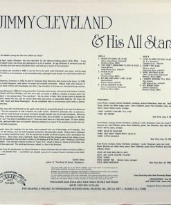 Alternative view of Jimmy Cleveland - Introducing Jimmy Cleveland And His All Stars (LP, Album, RE) (Very Good Plus (VG+))