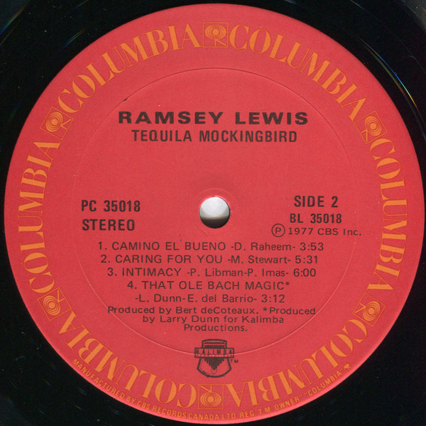 Ramsey Lewis - Tequila Mockingbird (LP, Album) (Very Good Plus (VG+)) - Image 4