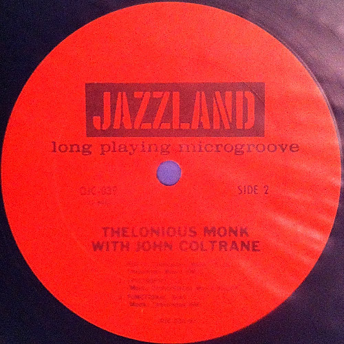 Thelonious Monk With John Coltrane - Thelonious Monk With John Coltrane (LP, Album, RE) (Near Mint (NM or M-)) - Image 4
