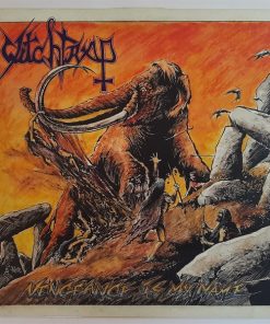 Witchtrap - Vengeance Is My Name (LP, Album, Ltd, Cle) (Near Mint (NM or M-))