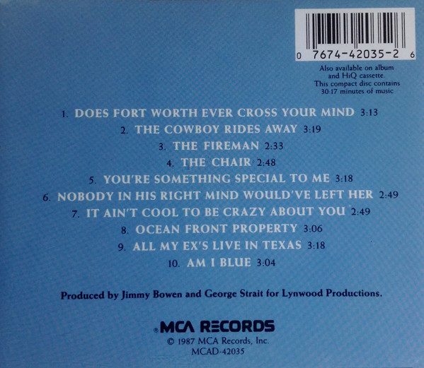 George Strait - Greatest Hits Volume Two (CD, Comp) (Mint (M)) - Image 2