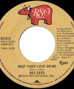 Alternative view of Bee Gees - Too Much Heaven (7", Single) (Near Mint (NM or M-))