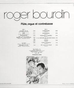 Alternative view of Roger Bourdin - Flûte, Orgue Et Contrebasse (LP, Album) (Very Good Plus (VG+))