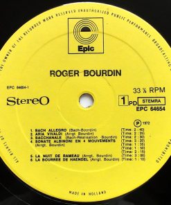 Roger Bourdin - Flûte, Orgue Et Contrebasse (LP, Album) (Very Good Plus (VG+)) - Image 3