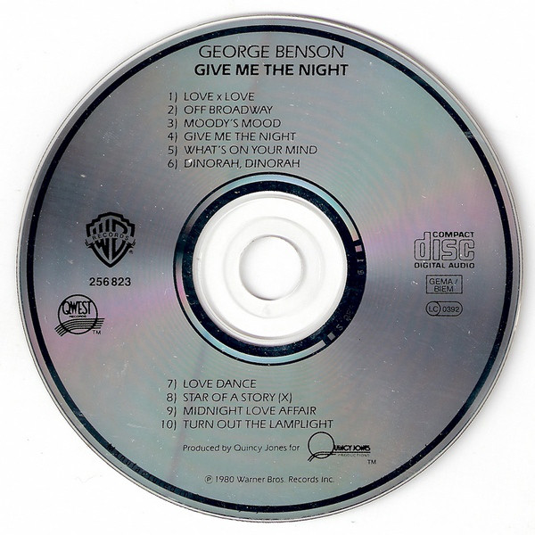 George Benson - Give Me The Night (CD, Album, RE) (Near Mint (NM or M-)) - Image 3
