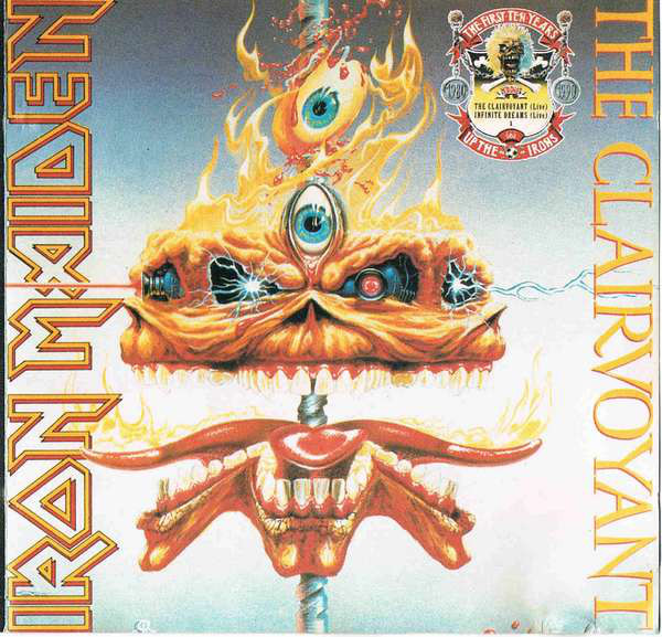 Iron Maiden - The Clairvoyant · Infinite Dreams (CD, Comp, Ltd) (Near Mint (NM or M-))