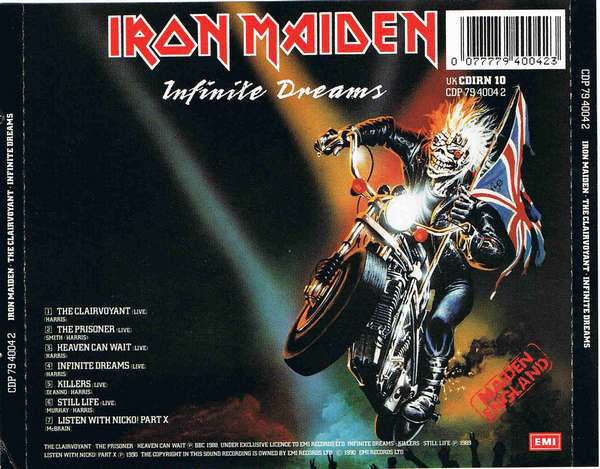 Iron Maiden - The Clairvoyant · Infinite Dreams (CD, Comp, Ltd) (Near Mint (NM or M-)) - Image 3