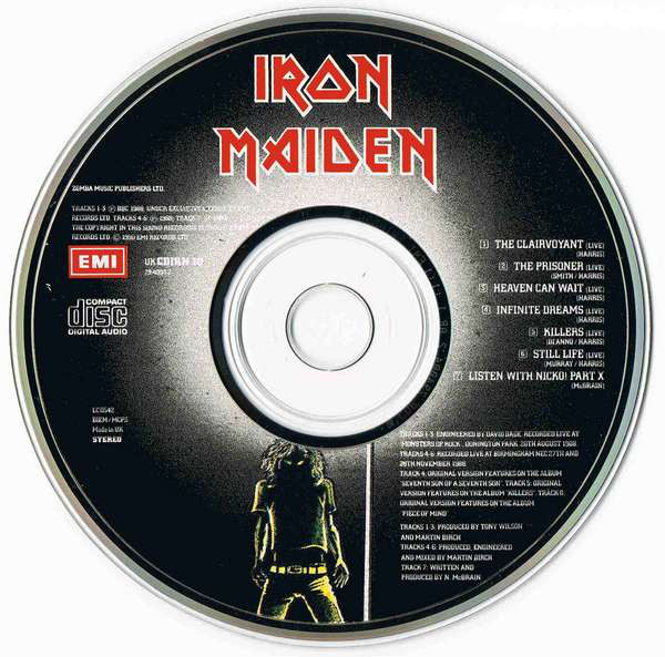 Iron Maiden - The Clairvoyant · Infinite Dreams (CD, Comp, Ltd) (Near Mint (NM or M-)) - Image 4