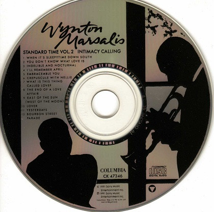 Wynton Marsalis - Standard Time Vol.2 - Intimacy Calling (CD, Album) (Near Mint (NM or M-)) - Image 3