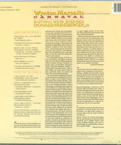 Alternative view of Wynton Marsalis, Eastman Wind Ensemble, Donald Hunsberger - Carnaval (LP, Album) (Very Good Plus (VG+))
