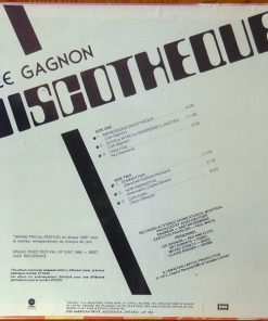 Alternative view of Lee Gagnon - Discotheque (LP, Album, RE) (Very Good Plus (VG+))