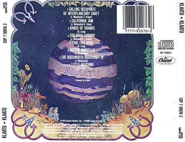 Klaatu - Klaatu (CD, Album, RE) (Near Mint (NM or M-)) - Image 2