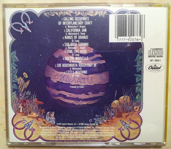 Klaatu - Klaatu (CD, Album, RE) (Near Mint (NM or M-)) - Image 5