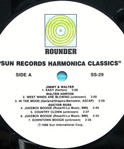 Various - Sun Records Harmonica Classics (LP, Comp) (Very Good (VG)) - Image 3