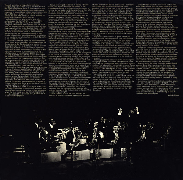 Clarke-Boland Big Band - Faces (17 Men And Their Music) (LP, Album) (Near Mint (NM or M-)) - Image 4