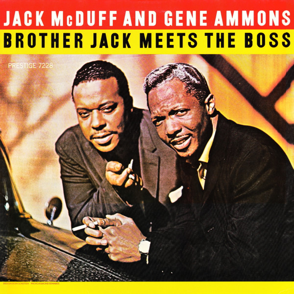 Brother Jack McDuff And Gene Ammons - Brother Jack Meets The Boss (LP, Album, RE, RM) (Very Good Plus (VG+))
