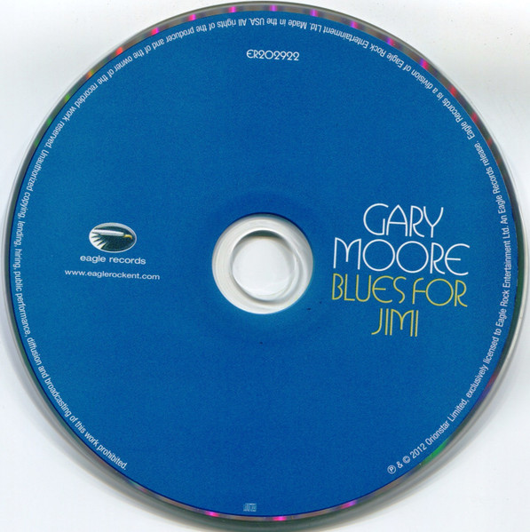 Gary Moore - Blues For Jimi (CD, Album) (Mint (M)) - Image 3